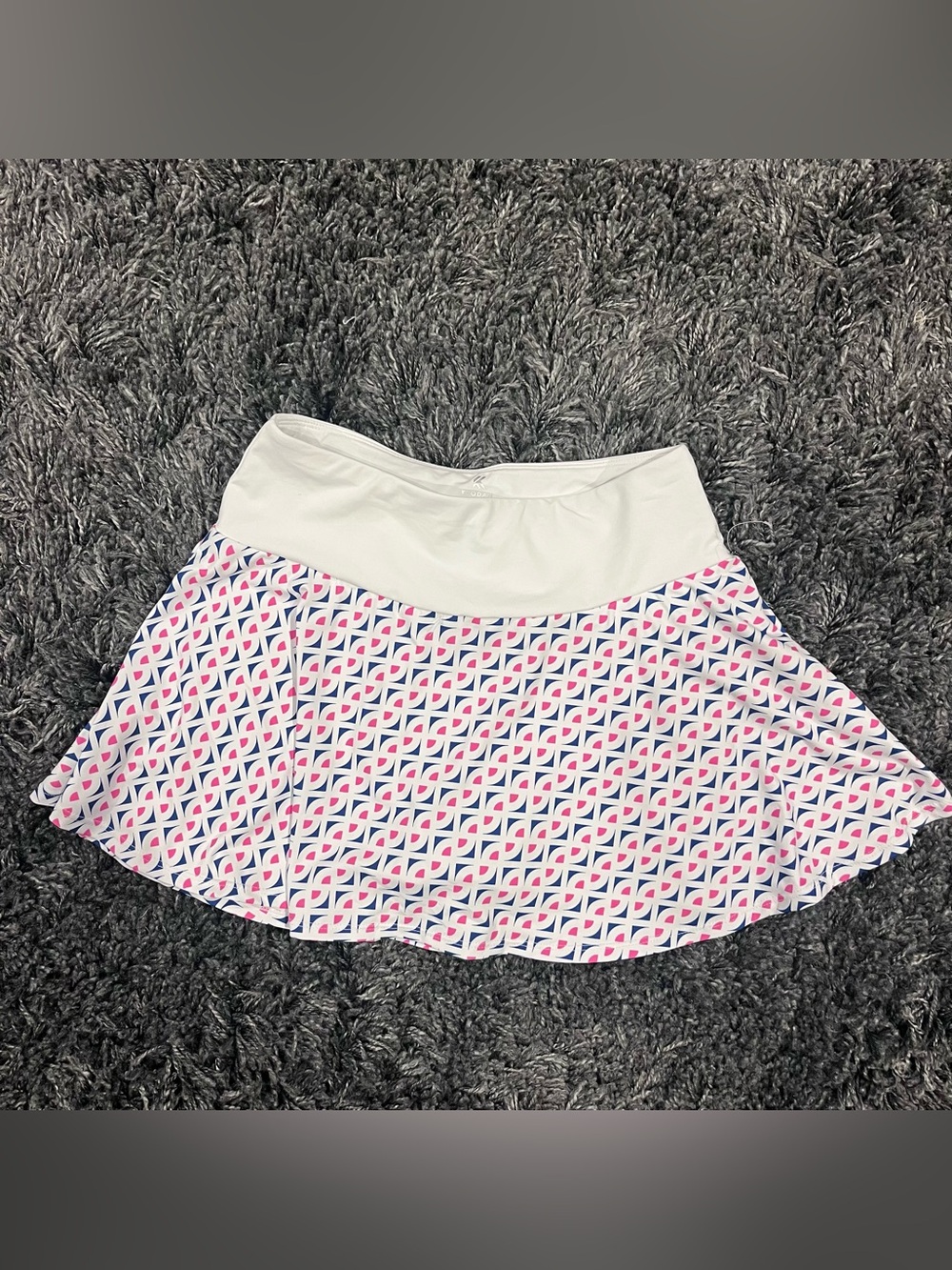 🌸KYODAN SPF GOLF GEOMETRIC PINK AMD BLUE MINI SKIRT XS🌸